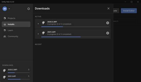 unity versions download.